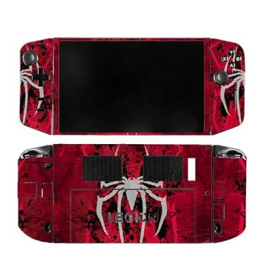 Imagem de Spider Aesthetic Stickers Cover Decalque de pele protetora completa personalizada para acessórios de proteção de jogos Legion GO (White Spier)