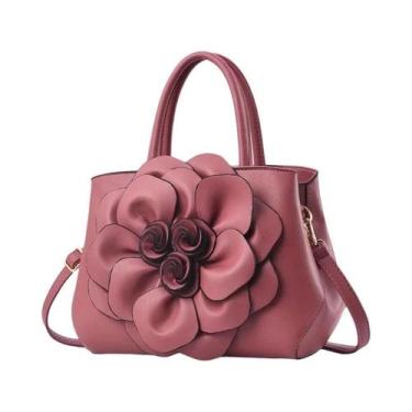 Imagem de Bolsa Feminina Crossbody de Luxo - Grande Capacidade - Moda Rosa 2024,