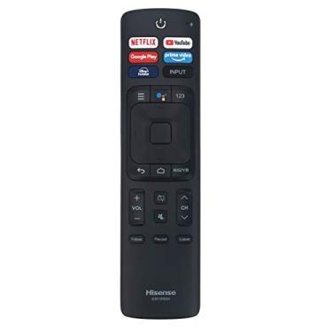 Imagem de PERFASCIN ERF3R69H Controle remoto de voz de substituição adequado para Hisense 4K Smart Android TV 58A71F 43A6GE A73F A6GE A71F 32A56E 40A56E 50A71F 70A71F 55U6G 65U6G 50A73F 55A73F