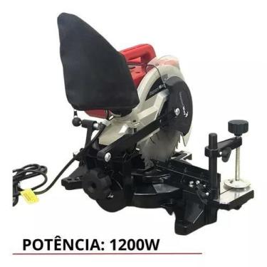 Imagem de Máquina de serra meia esquadria angular 1200w - Importway, 110V