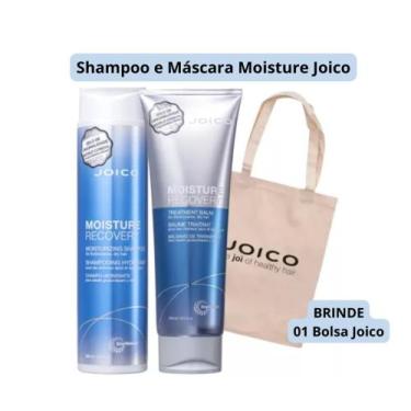 Imagem de Kit Joico Moisture Shampoo 300ml e Máscara 250ml + Linda Bolsa