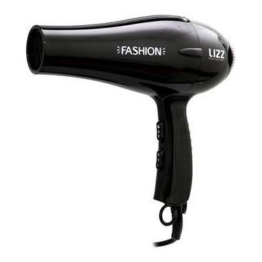 Imagem de Secador de cabelo fashion preto 2150w - 127v lizz, 110V