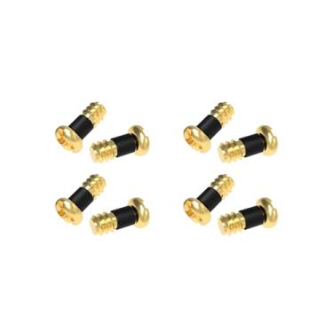 Imagem de HILEEN 4 pares de parafusos de substituição para óculos de sol Ray-Ban RB3025 RB3445 RB3549 RB3533 RB3293 RB3569 RB3483 - ouro