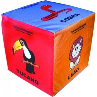 Imagem de Cubo Educativo Animais Selvagens