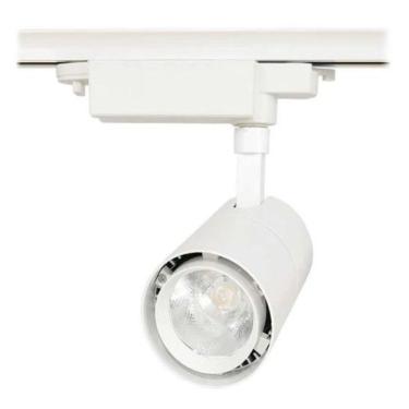 Imagem de Trilho Eletrificado 1 Metro com 4 Spot Led 15w Bivol Branco
