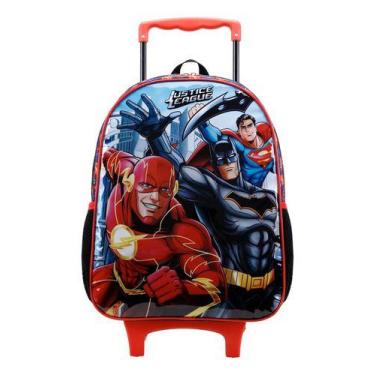 Imagem de Mochila Rodinha Escolar Infantil Liga Da Justiça Xeryus - Xeryus Imp.d