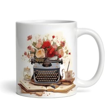 Imagem de Caneca xicara máquina de escrever 25EI