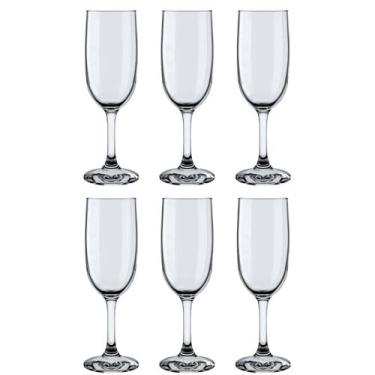 Imagem de Taça para Casamento Brindes Ano Novo Espumante Champagne 6Un, Taça cha