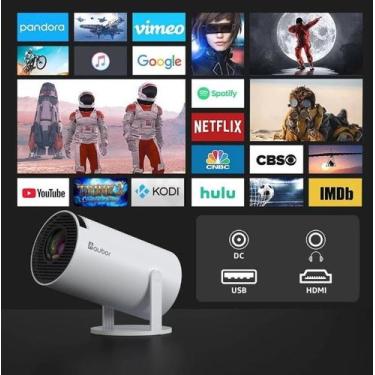 Imagem de Projetor HY300 Original Portátil Smart Android 11 4K Ultra HD HDMI Wif