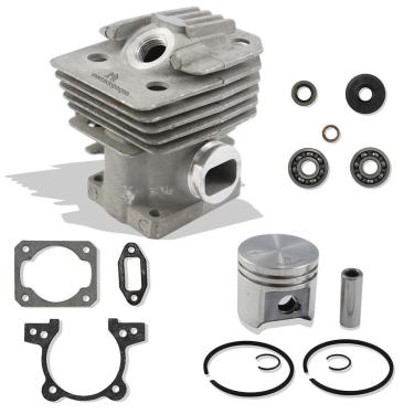 Imagem de Kit Cilindro Retentor Rolamento Gaiola Para Stihl Fs 220