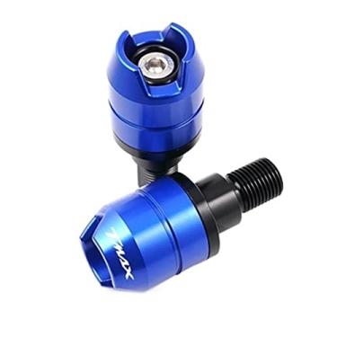 Imagem de Extremidades de manoplas de guidão de motocicleta, tampas de extremidade de manoplas, acessórios deslizantes de peso para T-MAX 500 TMAX 530 560 TMAX560 2006-2020 2021 (não para 2022)