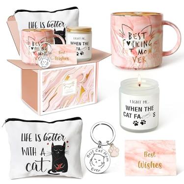 Imagem de Cat Lovers Gifts for Women,Cat Lady Coffee Mug Gift for Cat Mom,Daughter,Sister,Friends,Aunt,Wife,Coworkers,BOSS,Valentine's Day Gift for Her,Christmas Gifts,Teacher Appreciation Gifts
