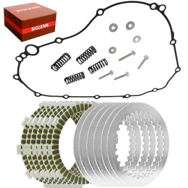 Imagem de BIGLKNM Kit de embreagem de aço de fricção e junta de embreagem extra para Yamaha YZF-R3 2020-2024 MT-03 2015-2024
