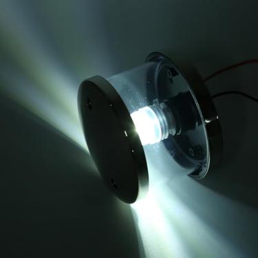 Imagem de lyrlody Lâmpada de Sinal de Lâmpada de Sinal de LED Luz de Navegação Marinha 3W DC12V-24V Aço Inoxidável à Prova d'água Durante Toda a Irradiação Larga para o Pontão de Pesca de Barco de Iate