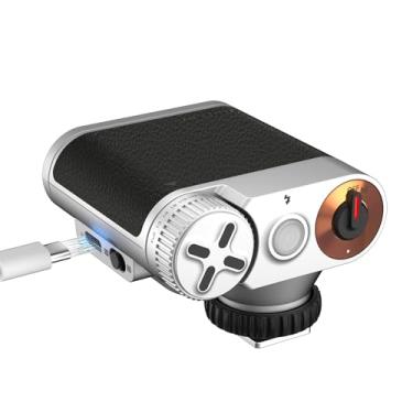 Imagem de VILTROX Flash retrô para câmera, mini flash GN12 de 800mAh com 7 níveis, flash pequeno para câmera de 24W/s, reciclagem de 0,1 a 1,5s, controle óptico S1/S2 para Sony Fujifilm Canon, Nikon Olympus