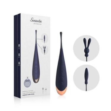 Imagem de Vibrador Recarregável Sensevibe Ultrasonic - A Sós