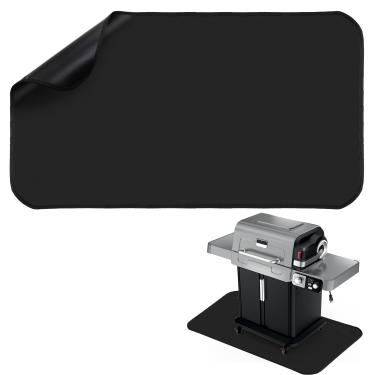 Imagem de SIUDANGKA Tapetes de churrasqueira para churrasqueira ao ar livre compatíveis com Ninja FlexFlame Grill e defumador, acessórios de churrasco resistente ao fogo Tapete para churrasqueira Ninja