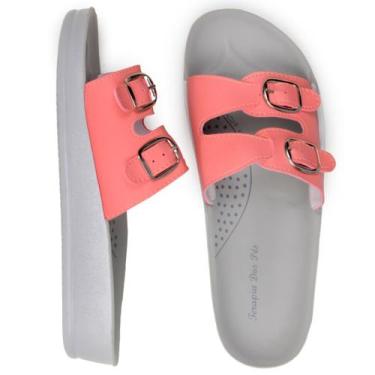 Imagem de Sandalia Chinelo Ortopedico Feminino Anatomico Terapia Dos Pés Para Do