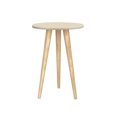 Imagem de Mesa de Canto Infantil Theo Reller Pés Retrô Natural
