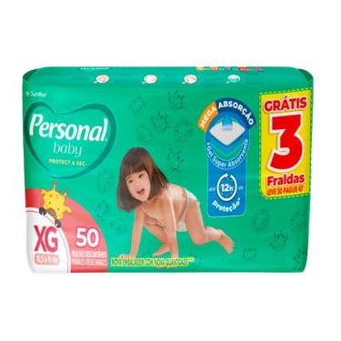 Imagem de Fralda Inf Personal Soft & Protect Xg C/50