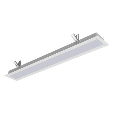 Imagem de Luminária Embutir Taschibra Vetor Led Linear 35w Bivolt Branca 6500k Frio