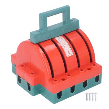 Imagem de Interruptor de isolamento de energia DPDT 4p AC380V 100A Polo duplo duplo lance de desconexão elétrica Duxinga de faca elétrica