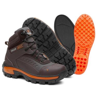 Imagem de BOTA MOTOQUEIRO COURO NOBRE CONFORTO PALMILHA EM GEL-Masculino