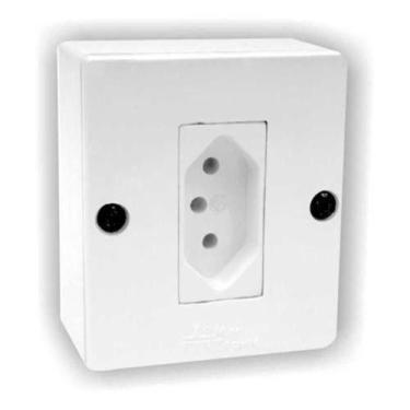 Imagem de Conjunto Tomada 3p 20a Sistema X Mectronic Tpb20-cj7sm - MEC TRONIC