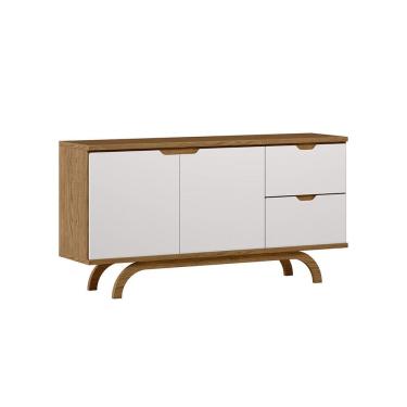 Imagem de Balcão 2 Portas 2 Gavetas Com 150cm Rennes Ype - Off White - ÉdeCasaMóveis