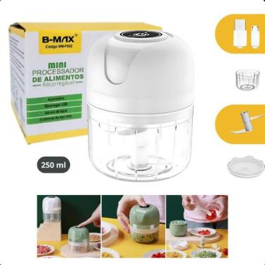 Imagem de Multi Processador Compacto Alho Eletrico Usb Rápido Silencioso - LIPPI