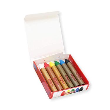 Imagem de Giz de cera para colorir janela e espelho - pacote com 6 cores