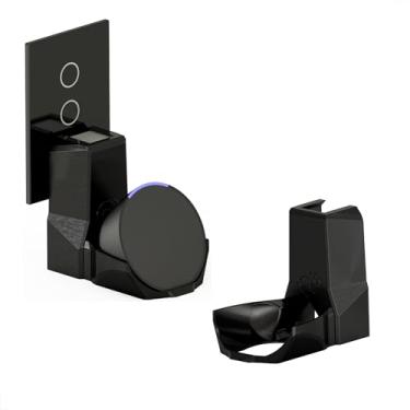 Imagem de Suporte De Tomada Parede Levitar Compatível Alexa Echo Pop Esconde os Fios Stephan