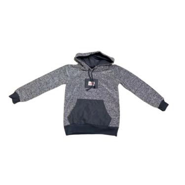 Imagem de Casaco Luxo Forrado Pelo Menino Inverno Capuz Lessa K079