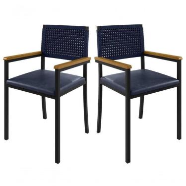Imagem de Cadeiras Para área Gourmet Com Braço - Madri - Paonanda Decor