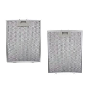 Imagem de AFXGUSD 2x Filtro de Gordura para Exaustor, Tela de Alumínio de Reposição, Fácil Manutenção, Exaustor de Alta Resistência, Filtro de Cozinha para Casa E