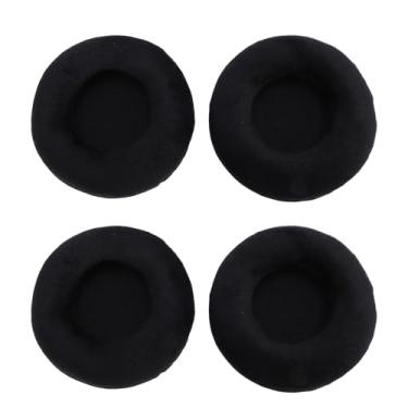 Imagem de GOWENIC Pontas de Orelha de Fone de Ouvido de 4pcs, Substituição de Fone de Ouvido de Veludo de 95 Mm Com Espuma de Memória para MDR DS7000 RF6000 MDR MA300 MDR CD470 DTX900 (Preto)