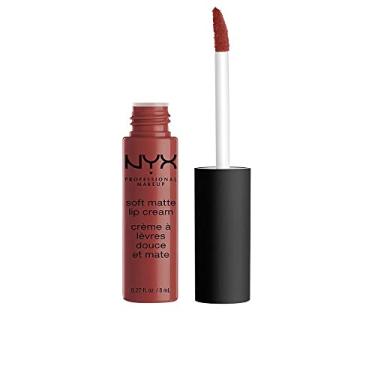 Imagem de NYX PROFESSIONAL MAKEUP Soft Matte Lip Cream, Batom Líquido Leve - Roma (Nude Médio)