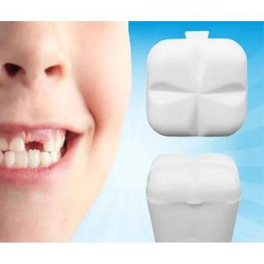 Imagem de Baú Porta Dente De Leite Branco - Com 16 Unidades - D-Express