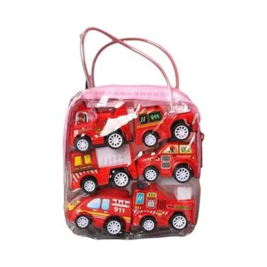Imagem de Conjunto De 6 Carros De Brinquedo Diecast Para Meninos, Caminhão De Bo