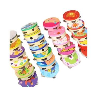 Imagem de Brinquedos De Madeira Montessori Para Crianças 9 Em 1 Instrumentos Mus