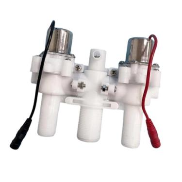 Imagem de IEUDNS Kit de montagem de válvula solenoide para vaso sanitário sem tanque com espaçamento de 91 mm para vasos sanitários pulsados ​​sem tanque de água