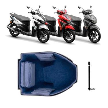 Imagem de Forração Yamaha Neo 125 2017 Azul Premium + 1 Antena - Jaspe Ateliê