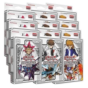 Imagem de Yu-Gi-Oh! CCG 2025 Mega Pack Bundle Tuck Box Case (12 Boxes) - 4 of Each Art