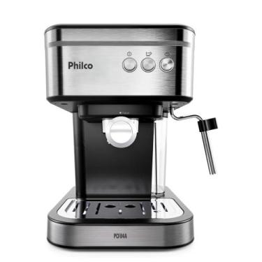 Imagem de Cafeteira Expresso Philco PCF04A 1,2L Pressão de 20 Bar, Aço Inox Com 