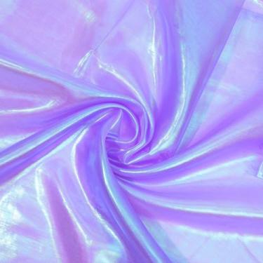 Imagem de Tecido transparente de 3,3 metros, tecido holográfico a laser arco-íris mágico de 299,7 cm, tecidos de organza iridescente gradiente, tecidos de renda de lantejoulas para vestido faça você mesmo