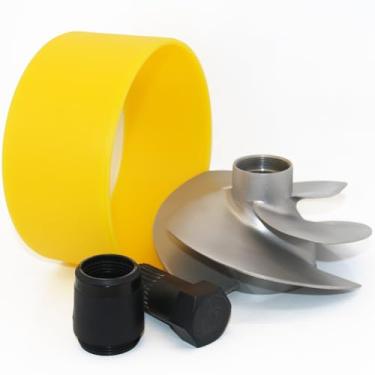 Imagem de CAPTAIN Kit de impulsor de substituição para Sea-Doo 267001110, adequado para Sea-Doo GTR-230 GTX-230 GTX-PRO Wake-PRO Personal Watercraft (PWC), impulsor Jet Ski 161 mm com anel de desgaste, chave e