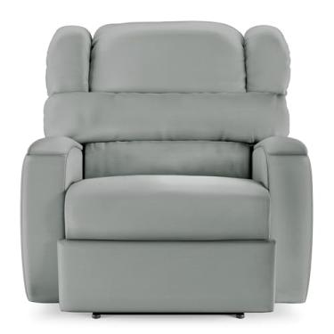 Imagem de Poltrona do Papai Sala de Cinema Reclinável Manchester Power Elétrica Massagem USB PU Cinza G23