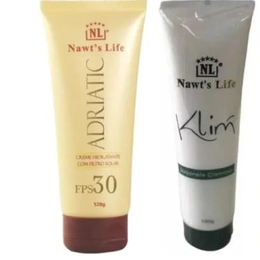 Imagem de Kit Adriatic Creme Hidratante com Filtro Solar FPS 3FPS0 + Sabonete Cremoso – Proteção, Limpeza e Hidratação para Todos os Tipos de Pele