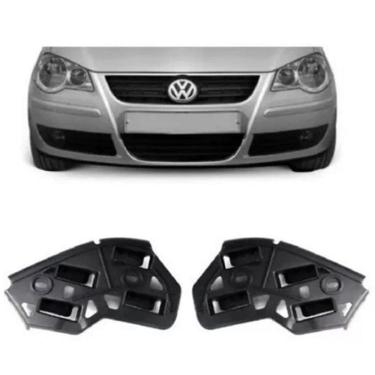 Imagem de Par Suporte Guia Parachoque Dianteiro Polo 2007 08 09 A 2011