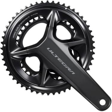 Imagem de SHIMANO Ultegra FC-R8100 Crankset,12-Speed, Hollowtech II Spindle Interface, Black (170mm / 52/36 / 12-Speed)
